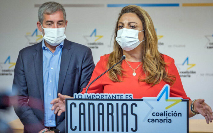 Cristina Valido, secretaria ejecutiva nacional de Coalición Canaria./ Cedida.