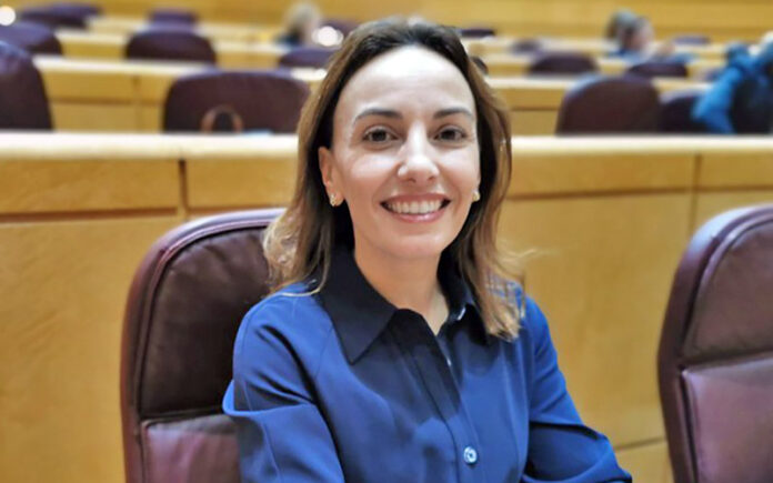 Olivia Delgado, senadora por Tenerife y portavoz de Transformación Digital del PSOE en la Cámara Alta./ Cedida.
