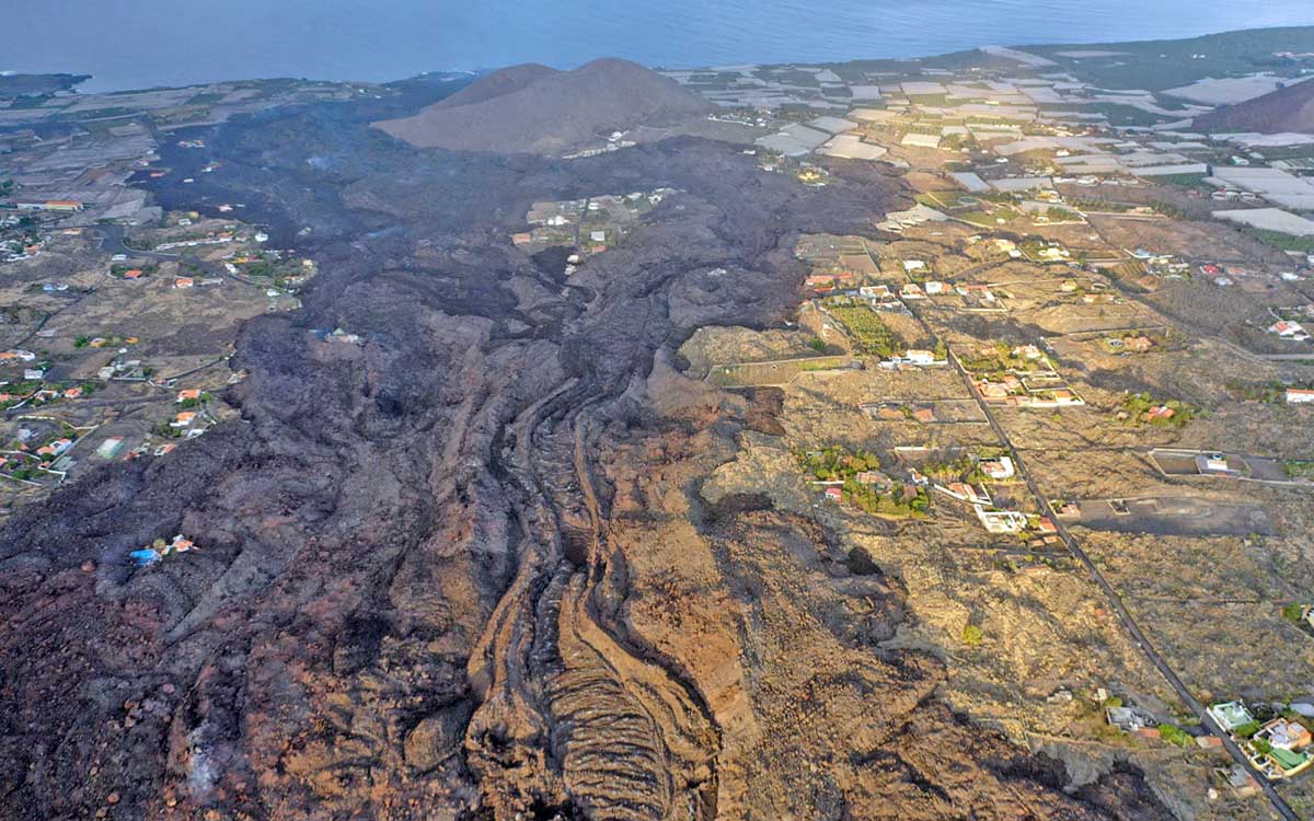 Los daños por la erupción en La Palma alcanzan los 982 millones de euros