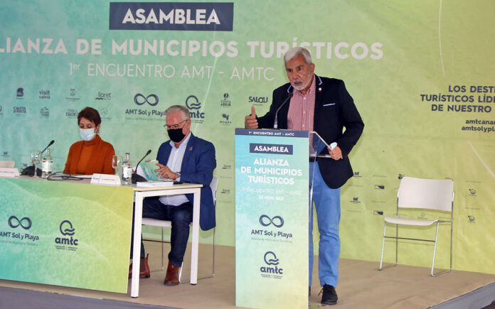 José Miguel Rodríguez Fraga ha asumido la presidencia de la Alianza de Municipios Turísticos de España (AMT)./ Cedida.