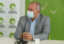 Luis Campos, portavoz parlamentario de Nueva Canarias./ Cedida.