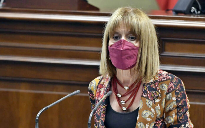 Esther González, portavoz económica de Nueva Canarias en el Parlamento./ Cedida.