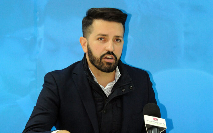 Jonathan Domínguez, portavoz de CC-PNC./ Cedida.