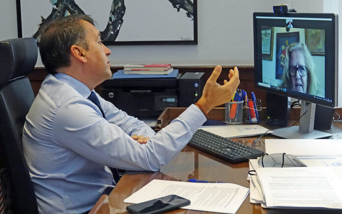 José Manuel Bermúdez, alcalde de Santa Cruz de Tenerife./ Cedida.