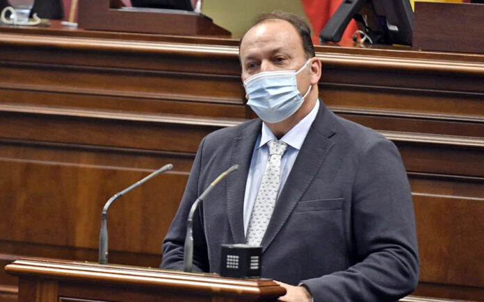 Ricardo Fernández de la Puente, portavoz y diputado de Ciudadanos en el Parlamento de Canarias./ Cedida.