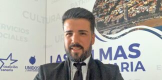 David Suárez, viceportavoz de CC en el Ayuntamiento de Las Palmas de Gran Canaria./ Cedida.