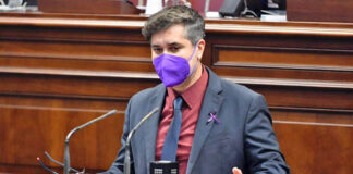 Jesús Ramos, portavoz adjunto del Grupo Parlamentario Agrupación Socialista Gomera./ Cedida.