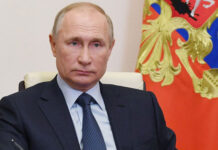 El aun presidente ruso, Vladimir Putin.