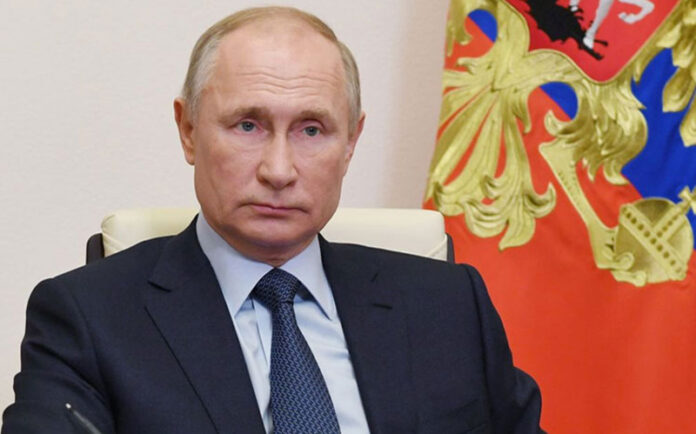 El aun presidente ruso, Vladimir Putin.