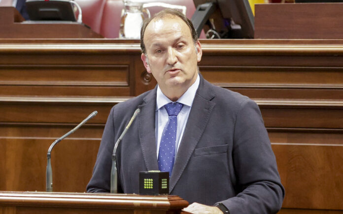 Ricardo Fernández de la Puente, diputado de Cs en el Parlamento de Canarias./ Cedida.