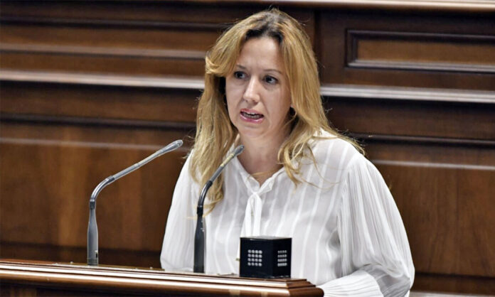 Rosa Dávila, diputada del Grupo Nacionalista Canario./ Cedida.