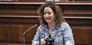Jana González Alonso, diputada del Grupo Nacionalista Canario./ Cedida.