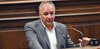 Luis Campos, portavoz parlamentario de NC./ Cedida.