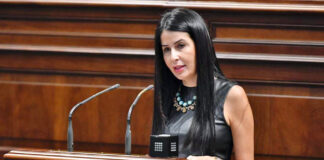 Melodie Mendoza, presidenta del Grupo Parlamentario ASG./ Cedida.