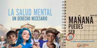 Cartel Día Mundial de la Salud Mental.
