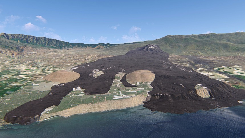 ASPROCAN presenta su propuesta para la recuperación de los suelos agrarios arrasados por la lava en La Palma