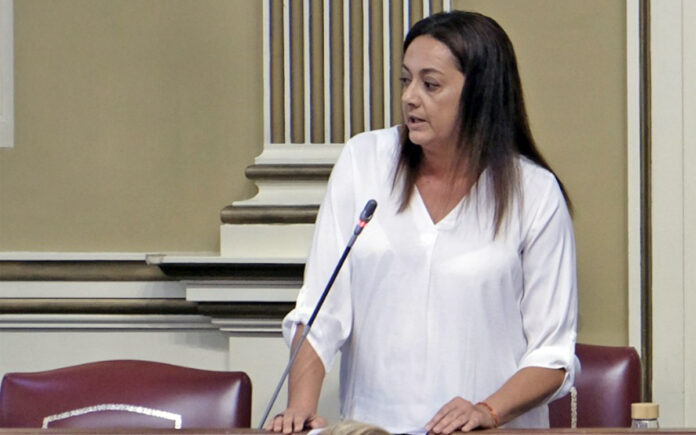 Nereida Calero, diputada del Grupo Nacionalista Canario./ Cedida.