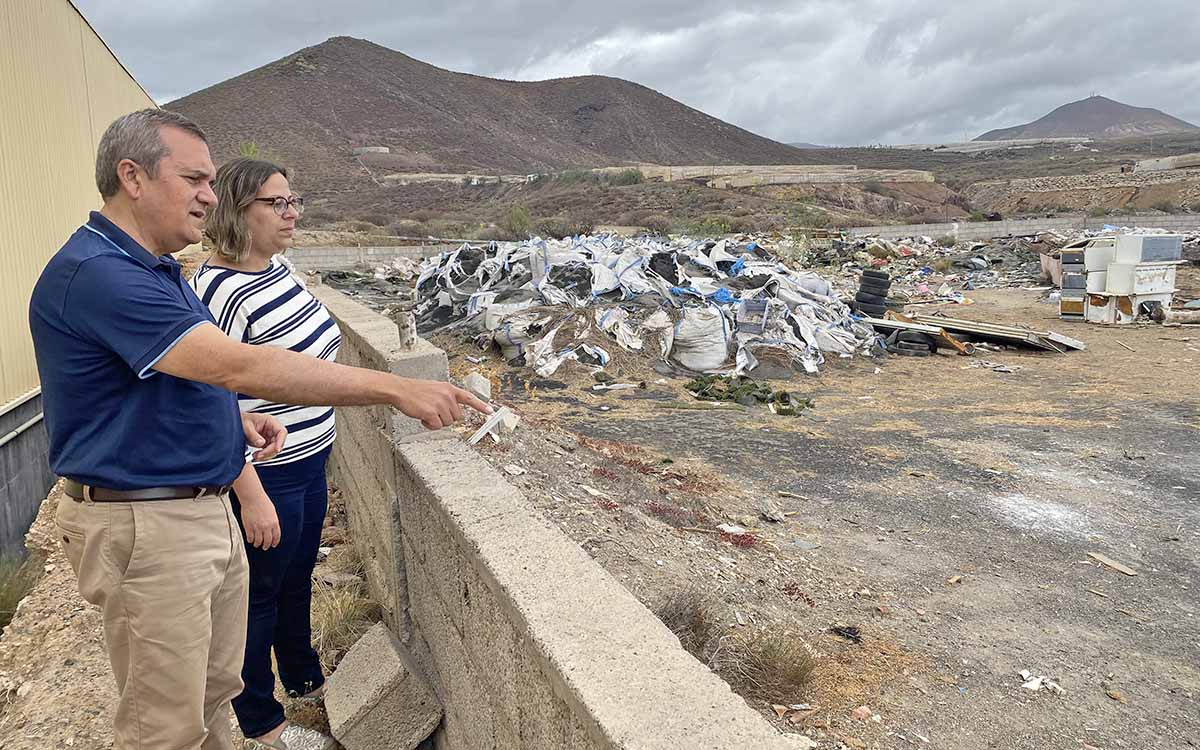 El PP reclama la urgencia de instalar un punto limpio en Las Chafiras, en San Miguel