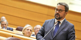 Asier Antona, portavoz adjunto del Grupo Popular y senador por Canarias./ Cedida.
