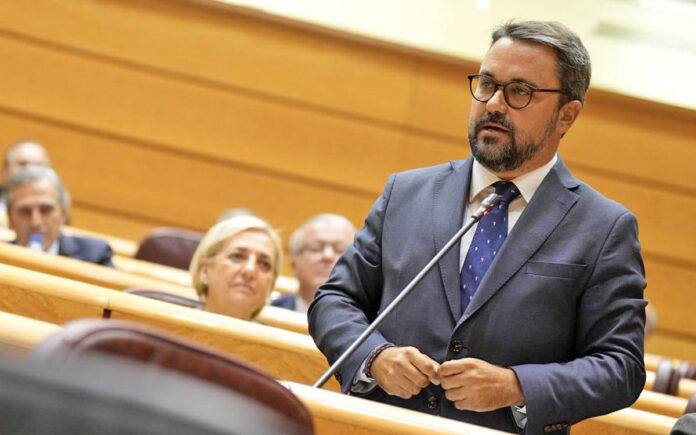 Asier Antona, portavoz adjunto del Grupo Popular y senador por Canarias./ Cedida.
