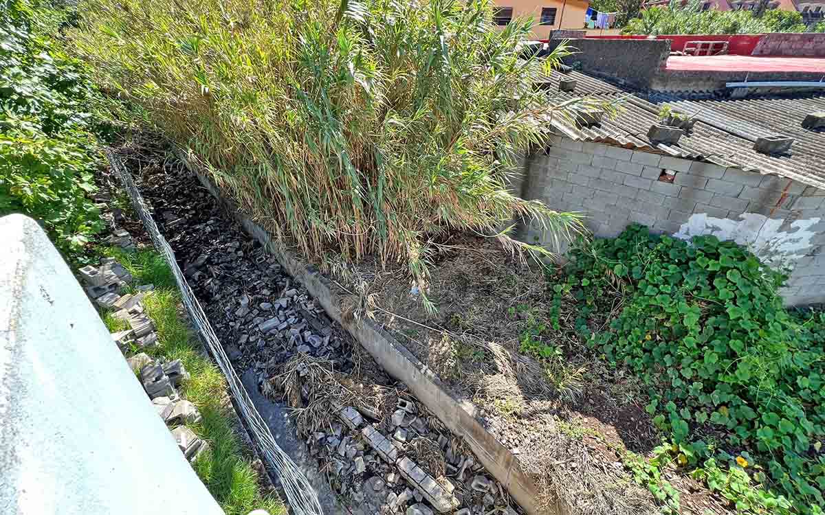 CC exige al Gobierno de La Laguna que acelere la limpieza de imbornales y de cauces de barrancos