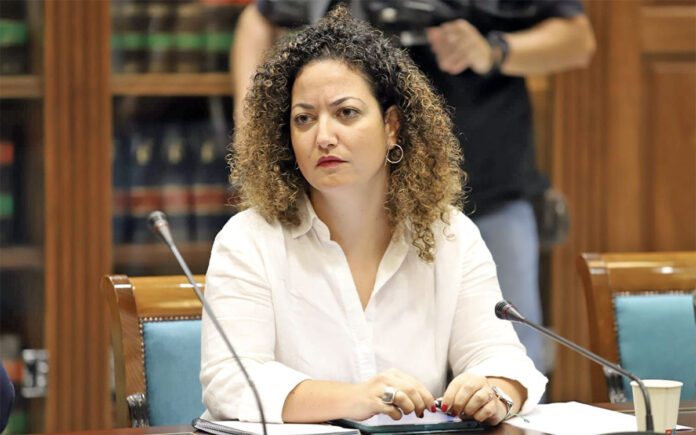 Jana González Alonso, diputada del Grupo Nacionalista Canario./ Cedida.