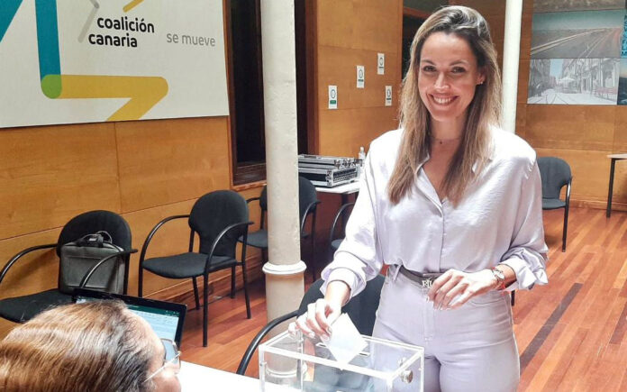María Fernández, diputada grancanaria y portavoz de CC./ Cedida.