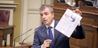 Manuel Domínguez, portavoz del Grupo Parlamentario Popular y presidente del PP de Canarias./. Cedida.