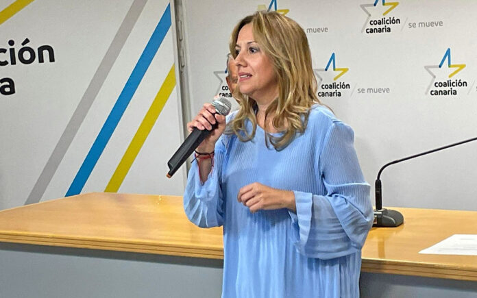 Rosa Dávila, candidata oficial de CC al Cabildo de Tenerife./ Cedida.