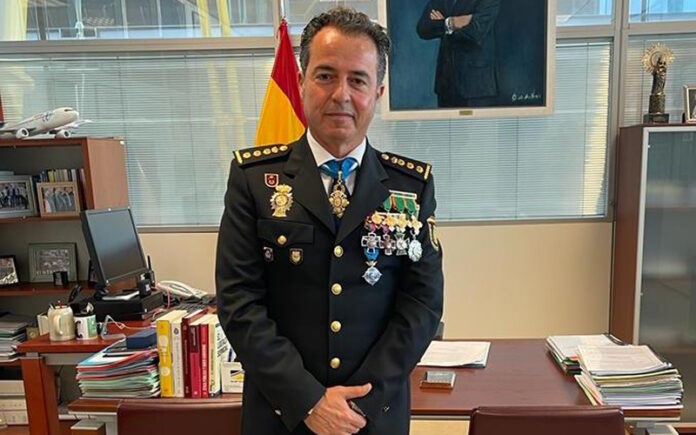 Jesús María Gómez Martín, nuevo jefe superior de Policía de Canarias./ Cedida.