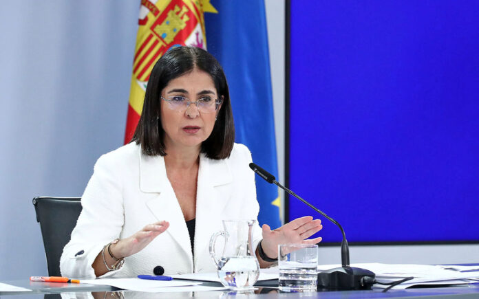 Carolina Dárias, ministra de Sanidad. | Pool Moncloa/Fernando Calvo