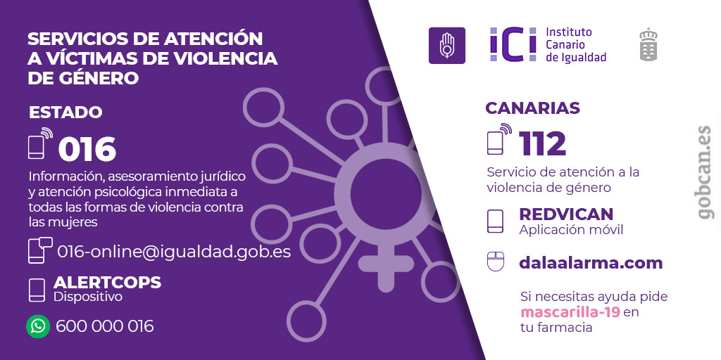 Canarias registró en 2022 más de 15.000 llamadas por violencia de género en el 112