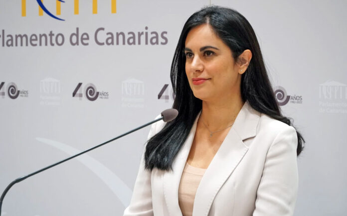 Vidina Espino, diputada del Grupo Mixto en el Parlamento de Canarias. | Cedida.