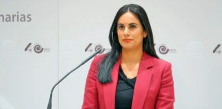 Vidina Espino, portavoz del Grupo Mixto en el Parlamento de Canarias. | Cedida.