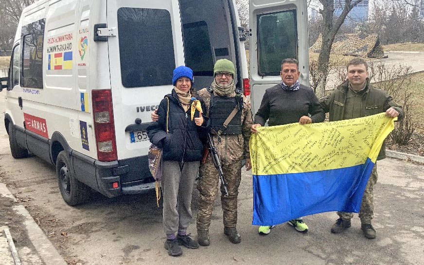 La Asociación benéfica Karuna Maspalomas (Gran Canaria),  solidaria con Ucrania