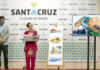 Archivo: presentación en 2020 de los futuros parques infantiles proyectados por la entonces alcaldesa Patricia Hernández.