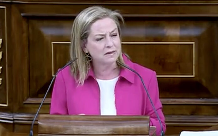 Ana Oramas, portavoz de CC en el Congreso de los Diputados.
