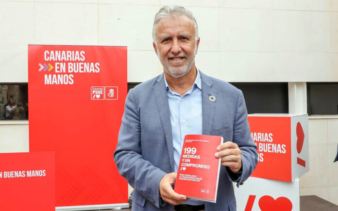 Ángel Víctor Torres, candidato a la reelección como presidente de Canarias. | Cedida.