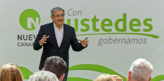 Román Rodríguez, candidato de NC-BC a la Presidencia del Gobierno de Canarias.