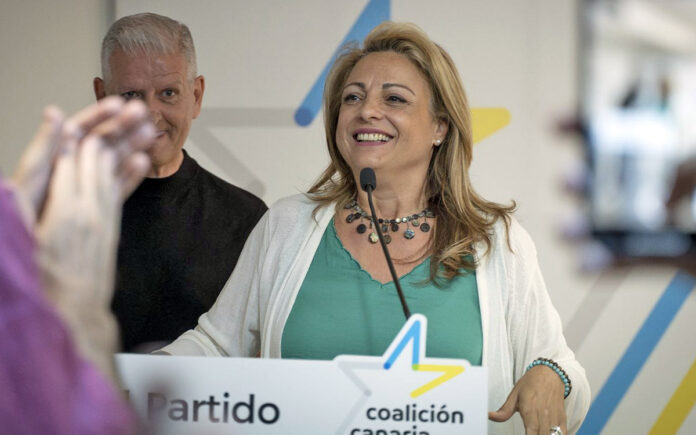 Cristina Valido, candidata de CC al Congreso de los Diputados por Santa Cruz de Tenerife.