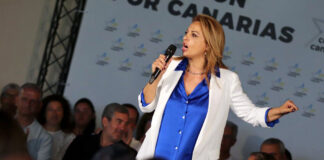 Cristina Valido, candidata de CC al Congreso de los Diputados.