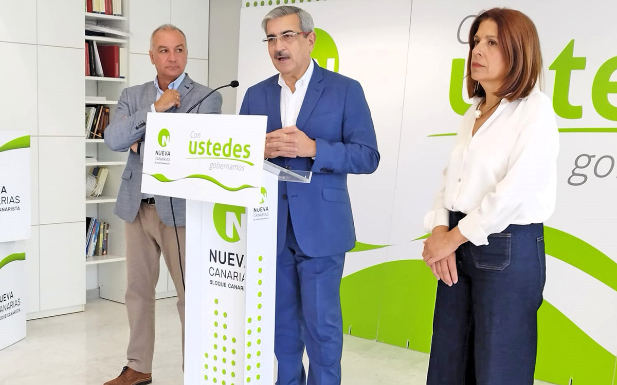 23J | NC elige a Luis Campos y Teodoro Sosa como candidatos al Congreso por Las Palmas