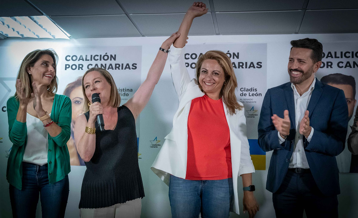 23J | CC lanza la campaña electoral para consolidar la presencia canaria en Madrid 