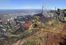 El incendio de La Palma afecta a los municipios de Tijarafe, Puntagorda y Garafía. | Foto: @EIRIFGobCan