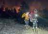 Incendio forestal de Arafo. | Foto: @BomberosTf
