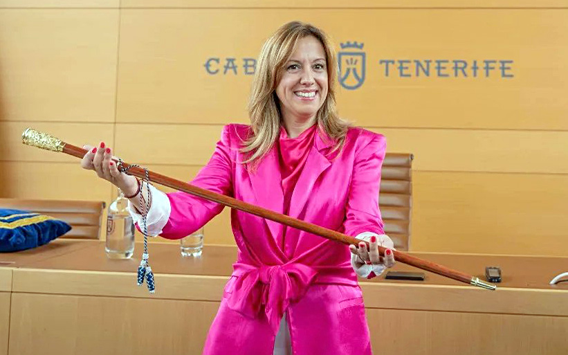 Rosa Dávila, primera presidenta del Cabildo de Tenerife