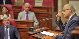 Casimiro Curbelo, portavoz de ASG en el Parlamento de Canarias.