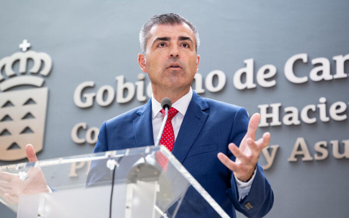 Manuel Domínguez, vicepresidente de Canarias.