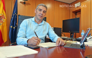 Narvay Quintero,consejero de Agricultura, Ganadería, Pesca y Soberanía Alimentaria del Gobierno de Canarias. | © Manuel Expósito.
