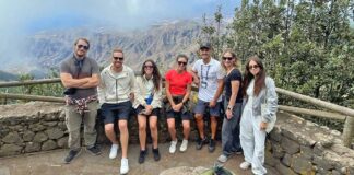 Cinco periodistas estadounidenses conocen estos días la Isla de la mano de Turismo de Tenerife.